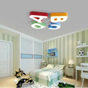 alphabet-false-ceiling-design -for -kids-room